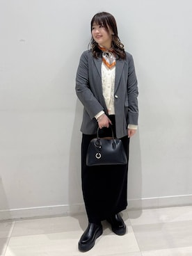 akariさん（レディース・161cm）の冬コーディネート