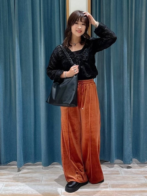 夏から秋に活躍]シャーリングシフォンカーディガン