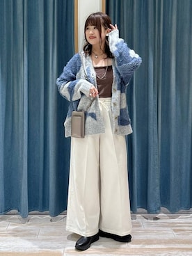 「アイテム（財布）」を使った、akariさん（レディース・161cm）の秋コーディネート