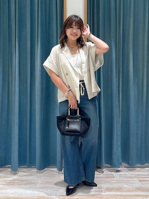 【bijorie】カップ付きバッククロスキャミ／NEW BASIC 25SS