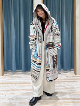 「アイテム（インテリア）」を使った、akariさん（レディース・161cm）の秋コーディネート