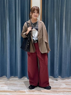 「GLOBAL WORK（グローバルワーク）のアイテム（アクセサリー）」を使った、akariさん（レディース・161cm）の夏コーディネート