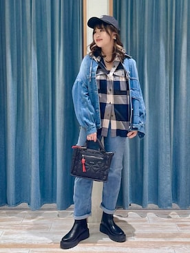 akariさん（レディース・161cm）の冬コーディネート