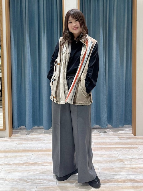 BF着るベストブランケット25AW（ブランケット）｜BAYFLOW（ベイフロー