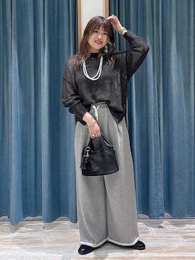 akariさん（レディース・161cm）の春コーディネート