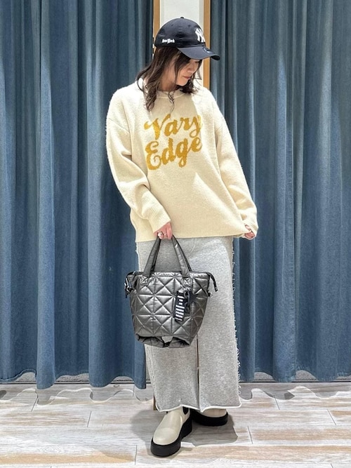 A4サイズ対応]チャーム付き3WAYキルトトート / ショルダーバッグ