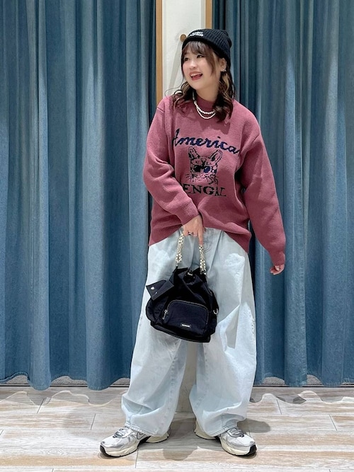 セール】【累計販売数10万枚突破！】HAPPYカラーニットプルオーバー25