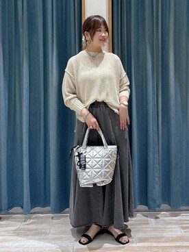 akariさん(レディース・161cm)の春コーディネート