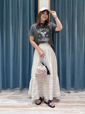 akariさん(レディース・161cm)の夏コーディネート