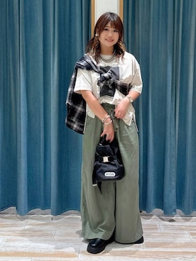 akariさん（レディース・161cm）の夏コーディネート