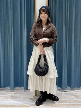 「アイテム（アナログ腕時計）」を使った、akariさん（レディース・161cm・30代）の秋コーディネート