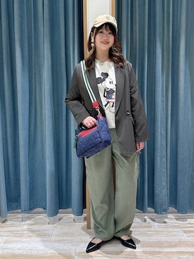 akariさん（レディース・161cm）の春コーディネート