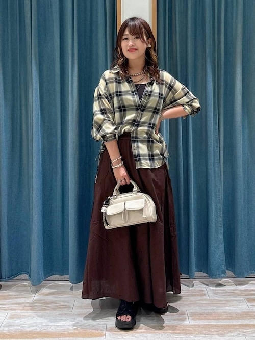 【bijorie】カップ付きバッククロスキャミ／NEW BASIC 25SS