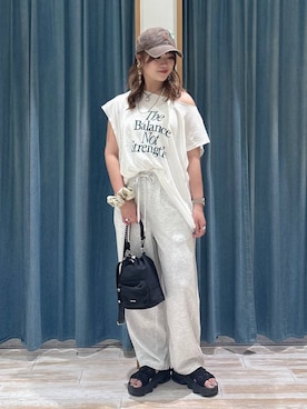 akariさん(レディース・161cm)の夏コーディネート