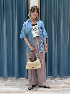 akariさん（レディース・161cm）の春コーディネート