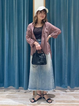 akariさん（レディース・161cm）の春コーディネート