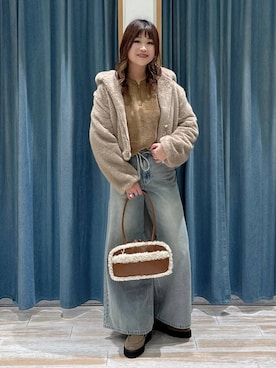 「アイテム（ハンドバッグ）」を使った、akariさん（レディース・161cm・30代）の秋コーディネート