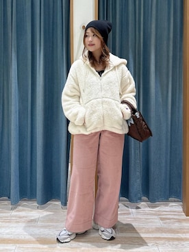 「BAYFLOW（ベイフロー）のアイテム」を使った、akariさん（レディース・161cm）の秋コーディネート