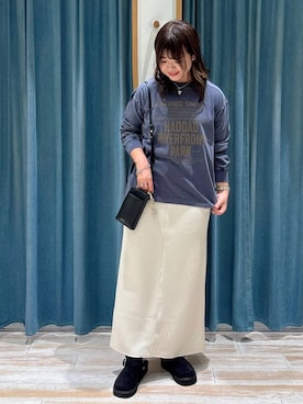 「アイテム（財布）」を使った、akariさん（レディース・161cm）の秋コーディネート