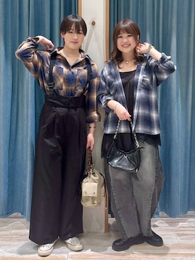 akariさん（レディース・161cm）の冬コーディネート