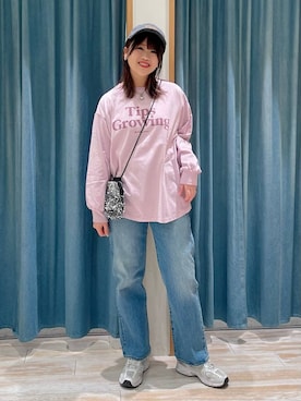 「アイテム（帽子）」を使った、akariさん（レディース・161cm・30代）の冬コーディネート