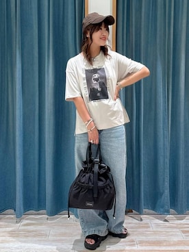 「アイテム（パンツ）」を使った、akariさん（レディース・161cm・30代）の夏コーディネート