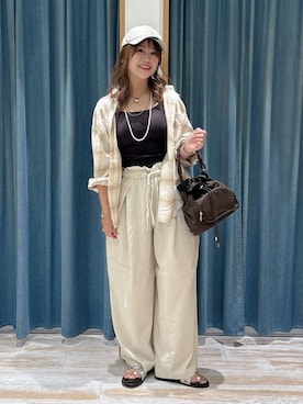 akariさん(レディース・161cm)の夏コーディネート