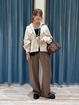 「bijorie（ビジュリィ）のアイテム」を使った、akariさん（レディース・161cm）の秋コーディネート