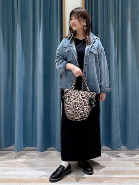 「BAYFLOW（ベイフロー）のアイテム（アクセサリー）」を使った、akariさん（レディース・161cm）の春コーディネート