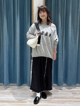 akariさん（レディース・161cm）の冬コーディネート