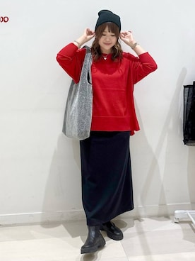 「アイテム（ブレスレット）」を使った、akariさん（レディース・161cm・30代）の秋コーディネート