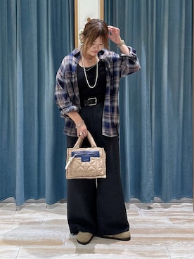 「bijorie（ビジュリィ）のアイテム」を使った、akariさん（レディース・161cm）の秋コーディネート
