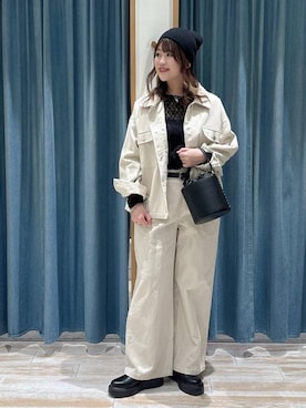 akariさん（レディース・161cm）の冬コーディネート