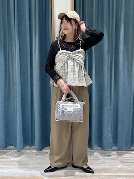 akariさん（レディース・161cm）の春コーディネート