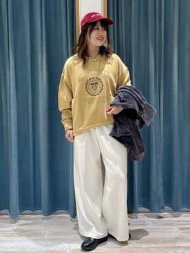 akariさん（レディース・161cm）の秋コーディネート