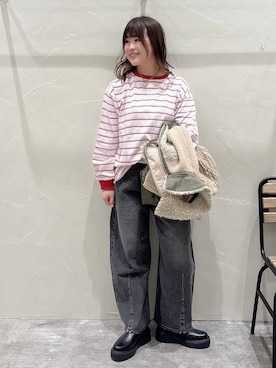 akariさん（レディース・161cm）の冬コーディネート