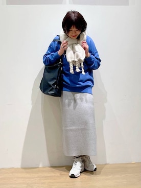 「アイテム（スウェット）」を使った、akariさん（レディース・161cm・30代）の秋コーディネート