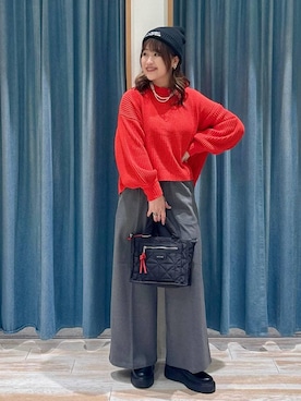 akariさん（レディース・161cm）の冬コーディネート