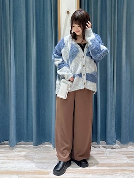 「アイテム（アンダーウェア）」を使った、akariさん（レディース・161cm）の秋コーディネート