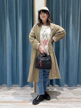 akariさん（レディース・161cm）の冬コーディネート