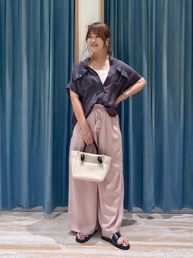 akariさん（レディース・161cm）の夏コーディネート