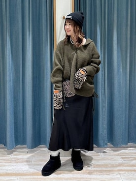 「アイテム（帽子）」を使った、akariさん（レディース・161cm・30代）の秋コーディネート