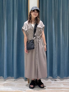 akariさん（レディース・161cm）の夏コーディネート