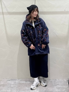 「アイテム（その他アウター）」を使った、akariさん（レディース・161cm・30代）の秋コーディネート