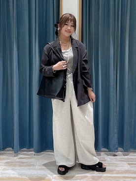 akariさん(レディース・161cm)の夏コーディネート