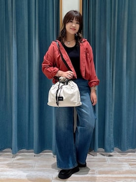 「アイテム（ブレスレット）」を使った、akariさん（レディース・161cm・30代）の秋コーディネート