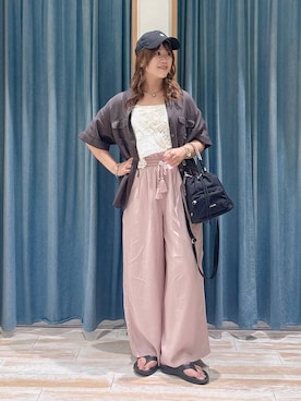 akariさん(レディース・161cm)の夏コーディネート