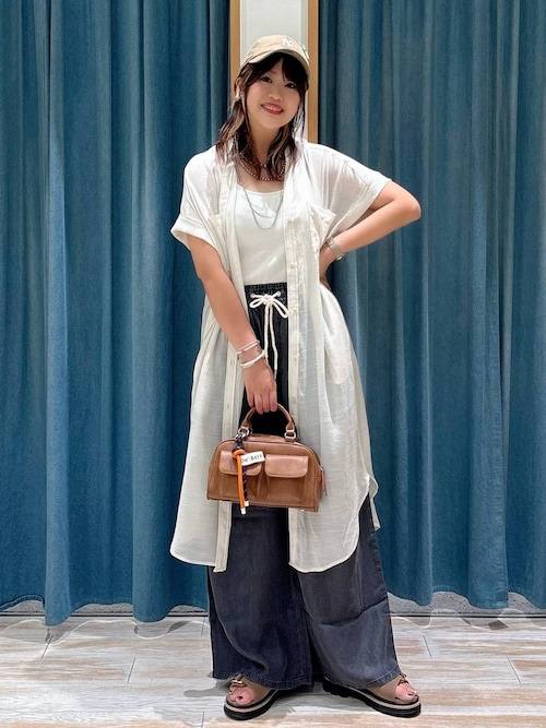 bijorie】カップ付きバッククロスキャミ／NEW BASIC 25SS