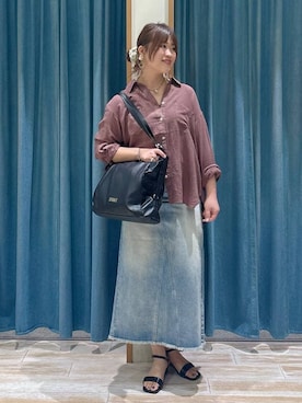 akariさん（レディース・161cm）の春コーディネート