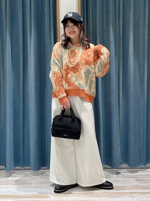 ミックスシャギーニットプルオーバー（ニット/セーター）｜BAYFLOW